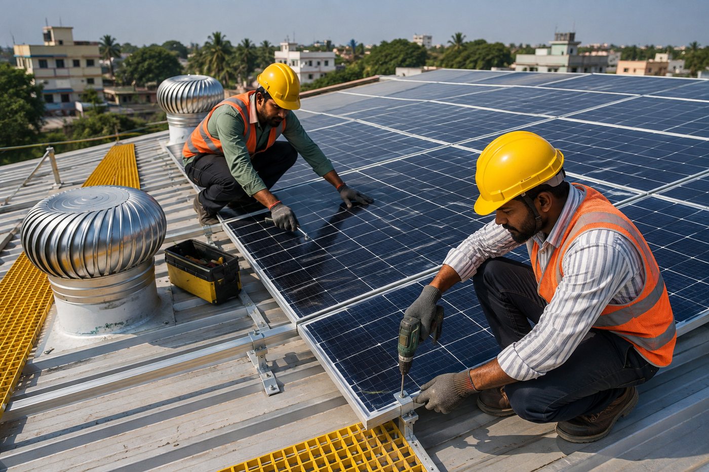 Hassle-free solar system installation