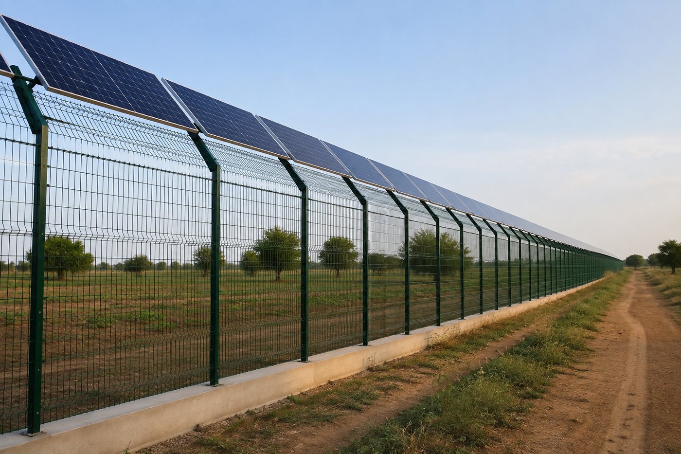 Solar fencing
